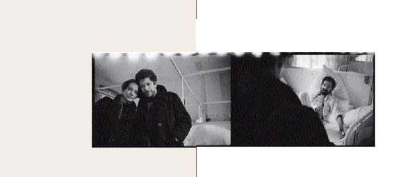 Louis utolsó fényképe, ff. 30x80 cm, 1995 La derniere foto de Louis, épreuve noir et blanc, 30×80 cm, 1995